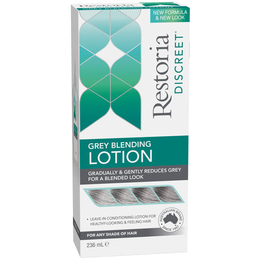 RESTORIA DISCREET GREY BLENDING LOTION 236Ml