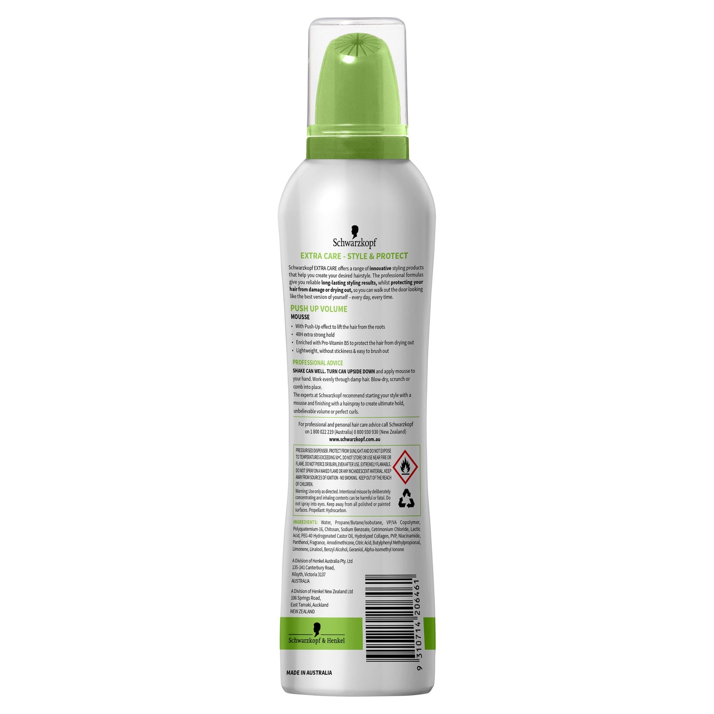 Schwarzkopf Extra Care Volume Power Mousse 150g