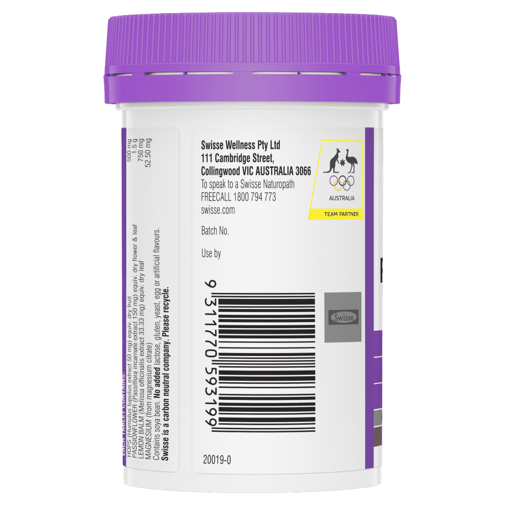 Swisse Ultiboost Relax & Sleep 60 Tablets