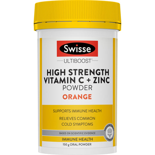 Swisse Vitamin C + Zinc Powder Orange 150g