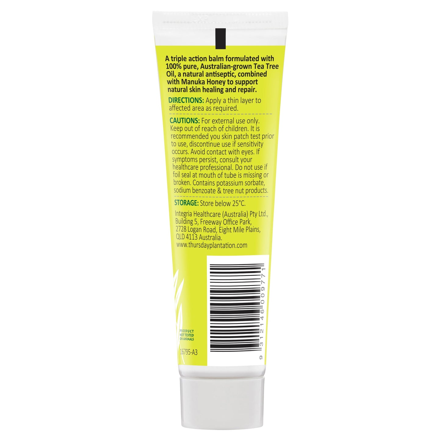 Thursday Plantation Tea Tree Oil and Manuka Honey Healing Balm 30g