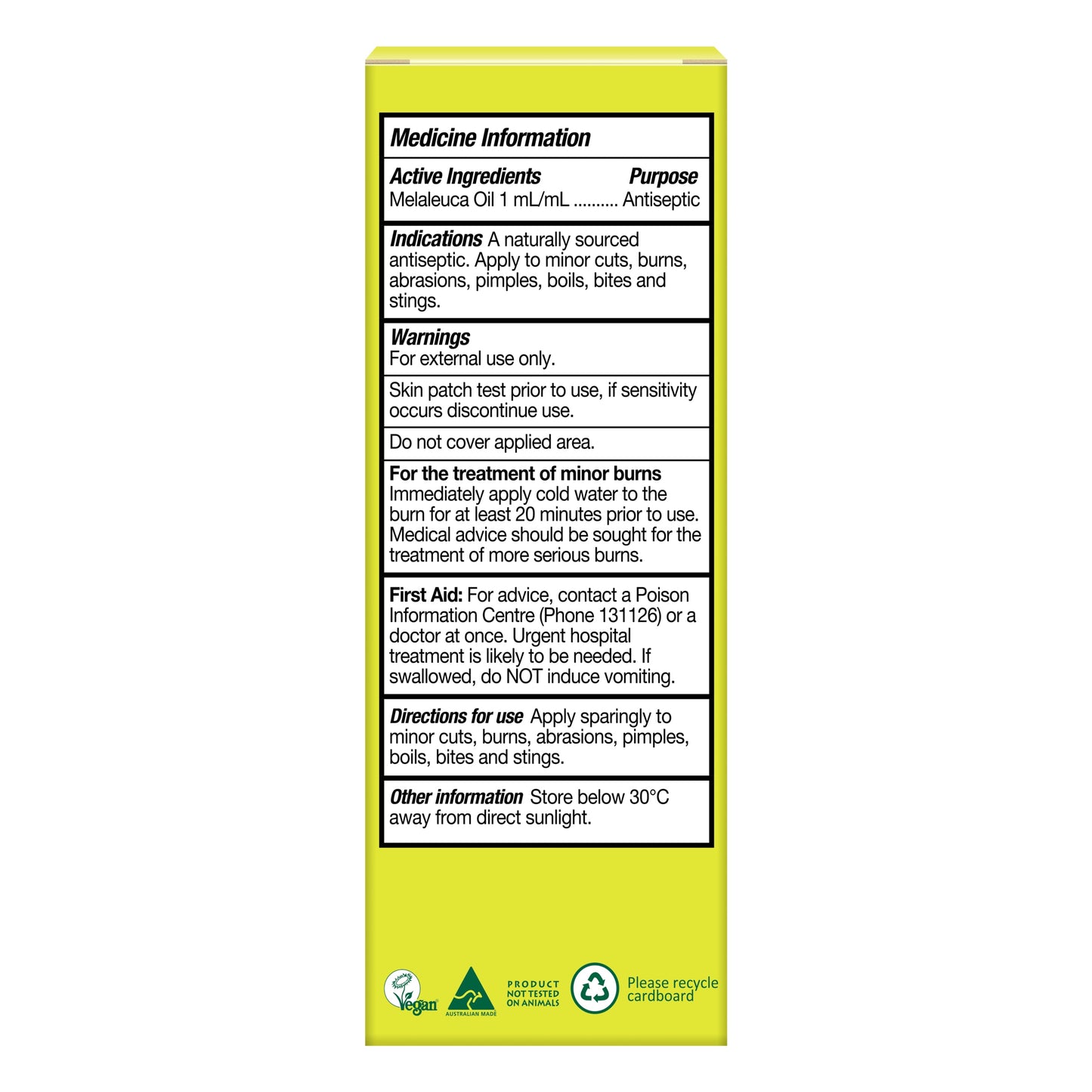 Thursday Plantation Tea Tree Oil 100ml