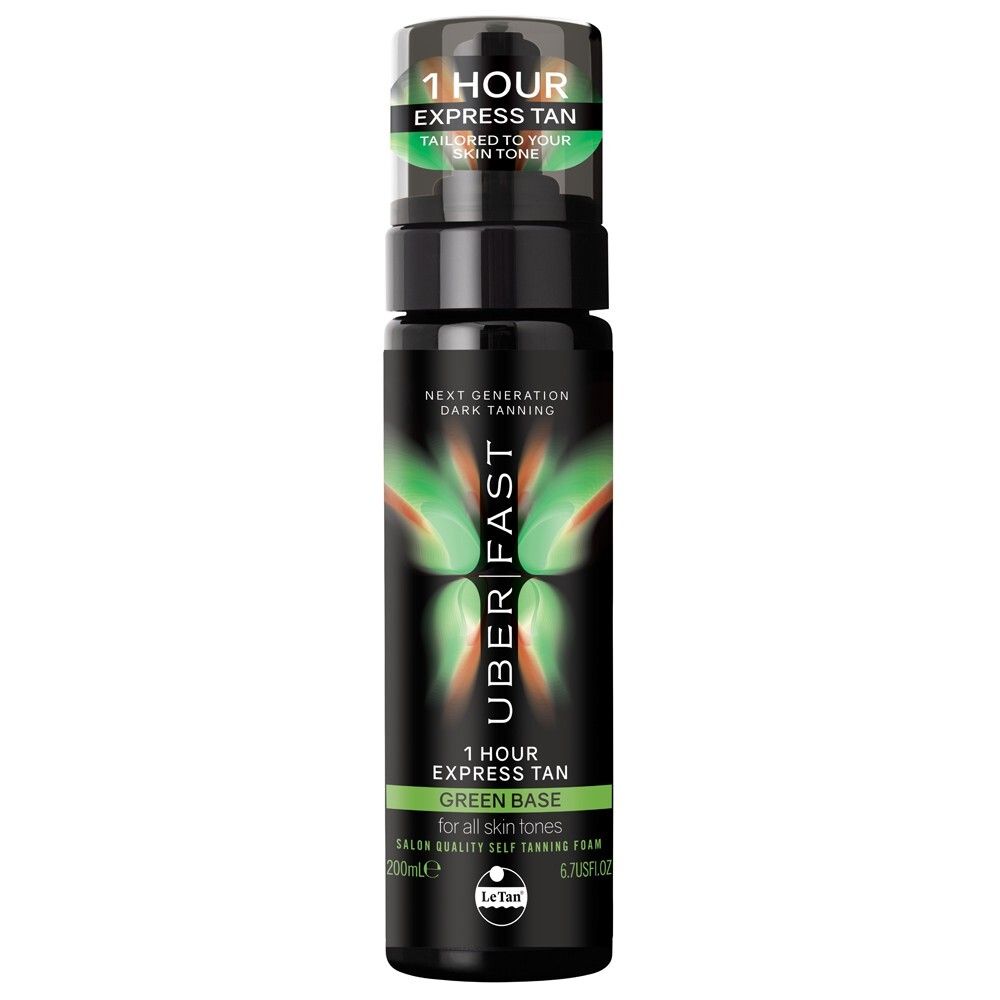 Le Tan Uber Fast Self Tanning Foam Green Base 200ml
