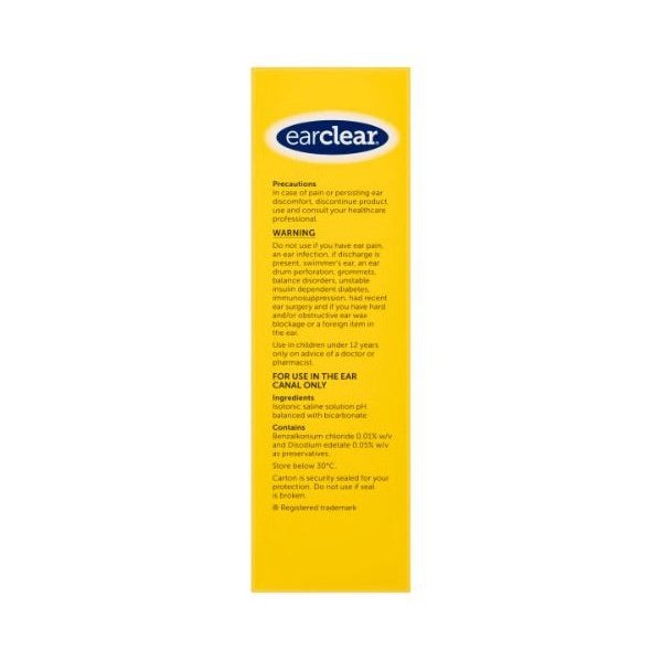 Ear Clear Ear Cleansing Spray 100ml