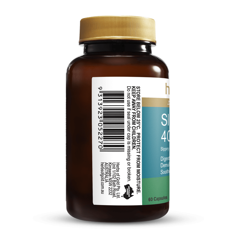 Herbs of Gold Slippery Elm 400mg 60c