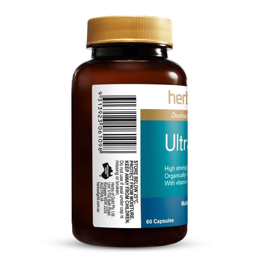 Herbs of Gold Ultra Zinc+ 60c