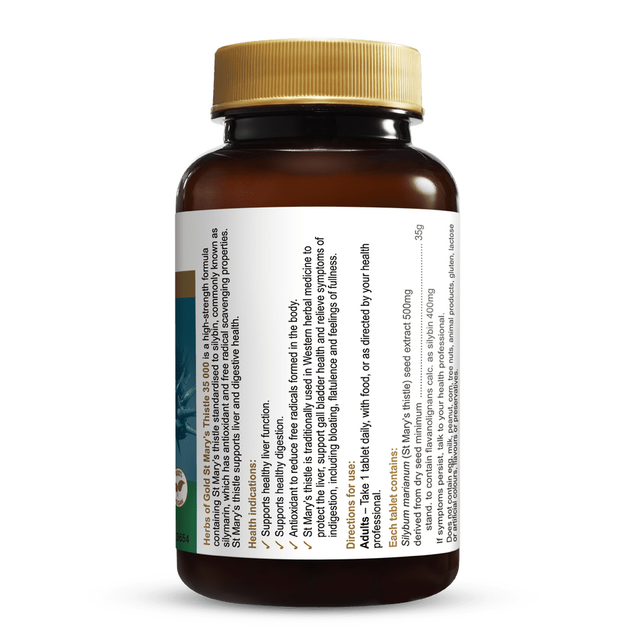 Herbs of Gold St Mary's Thistle 35000 60t