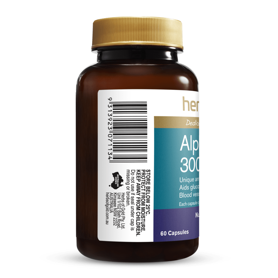 Herbs of Gold Alpha Lipoic 300 60c