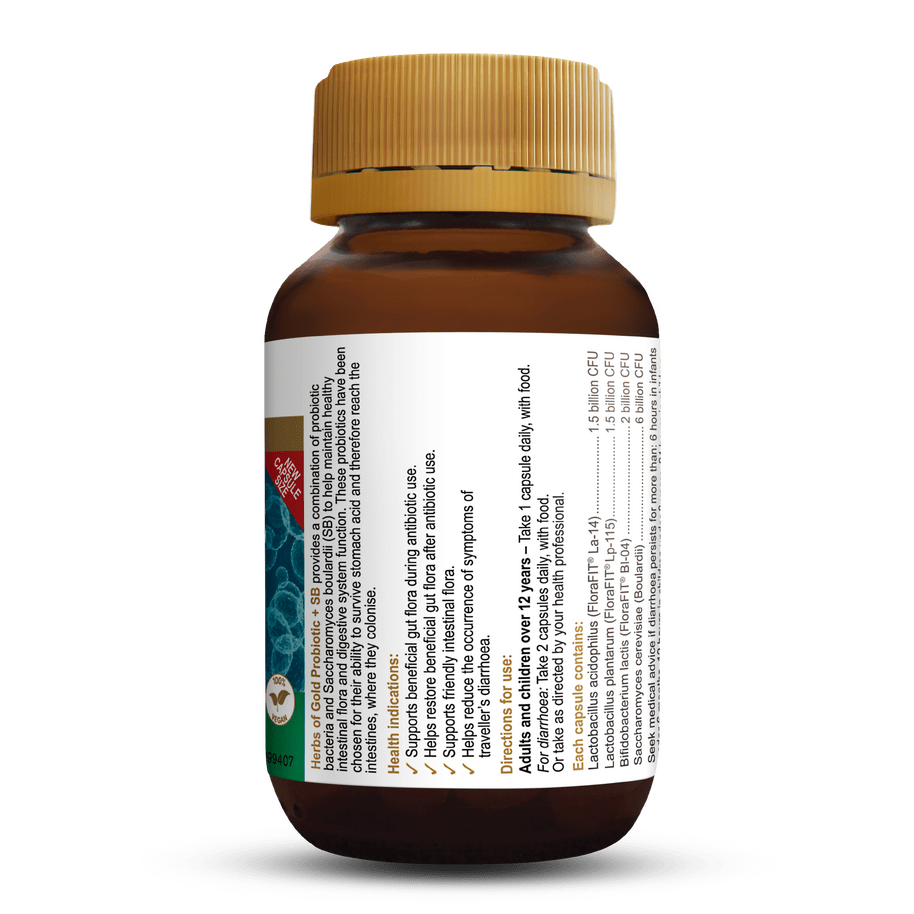 Herbs of Gold Probiotic + SB 60c