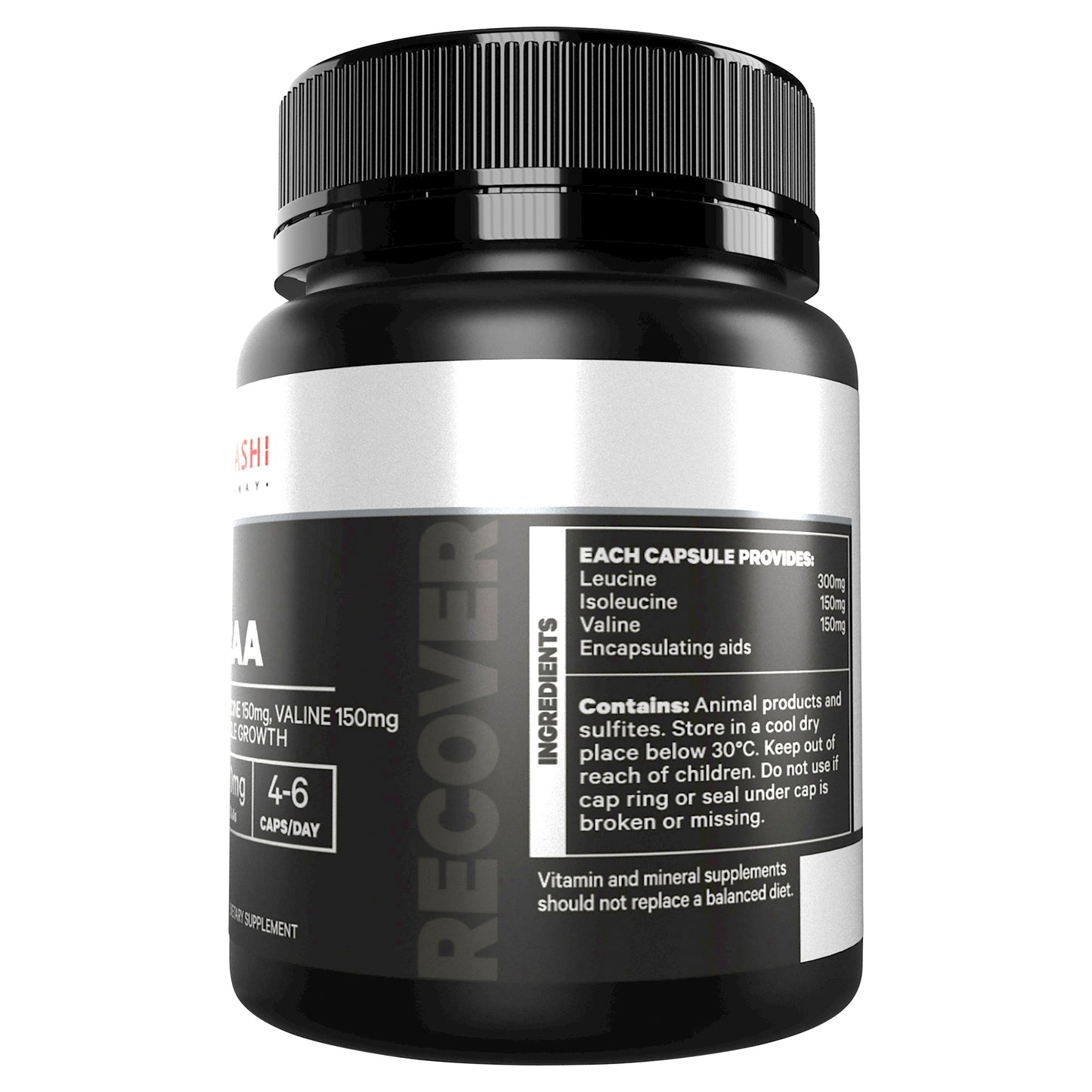 Musashi Muscle Recovery Bcaa 60 Capsules