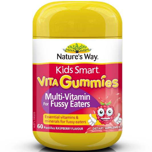 Nature's Way Kids Smart Vita Gummies Multi Vitamin for Fussy Eaters 60 Pastilles