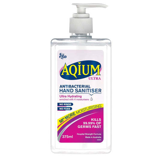 EGO AQIUM ULTRA HAND SANITIZER 375ML