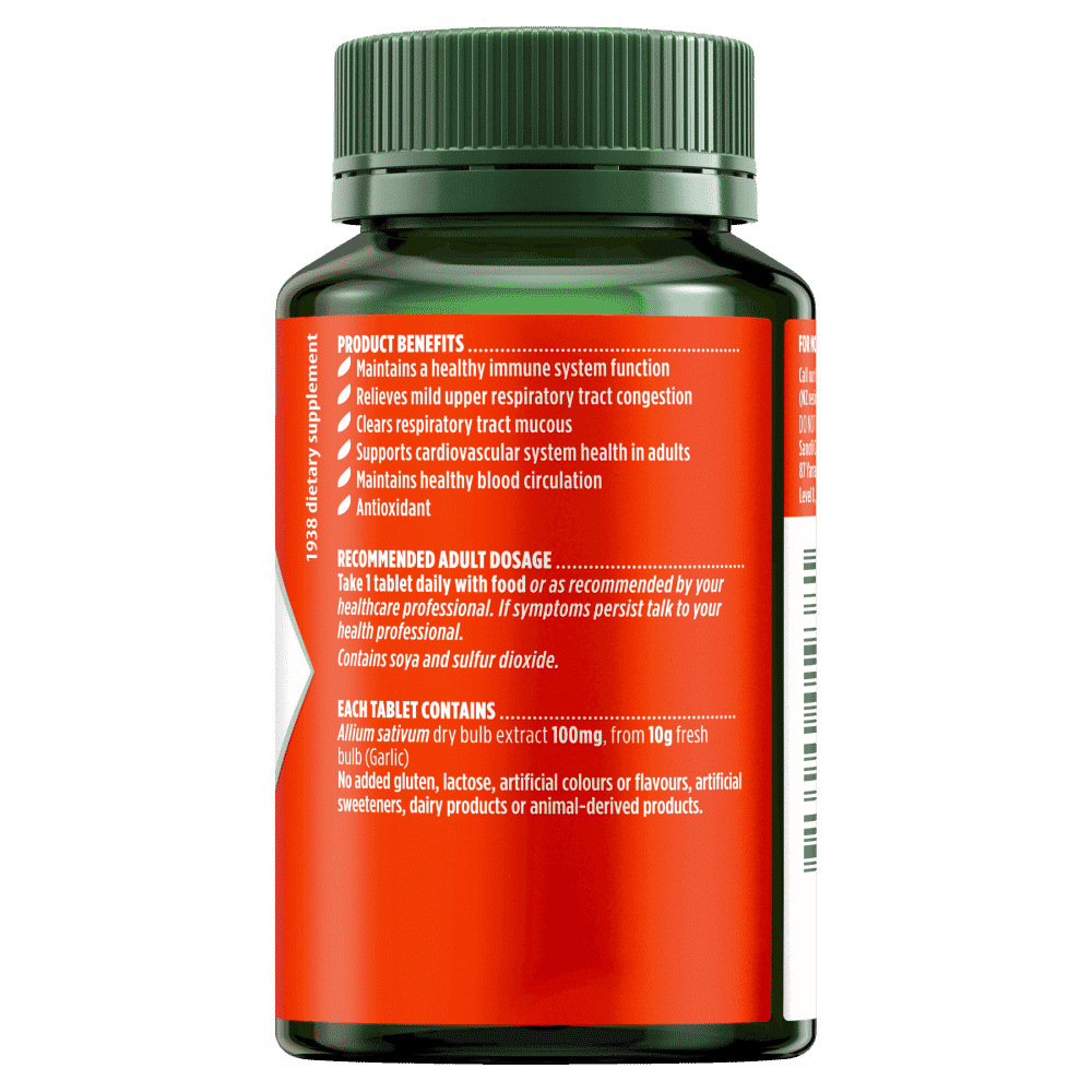 Nature's Own High Strength Garlic 10,000mg 100 Tablets