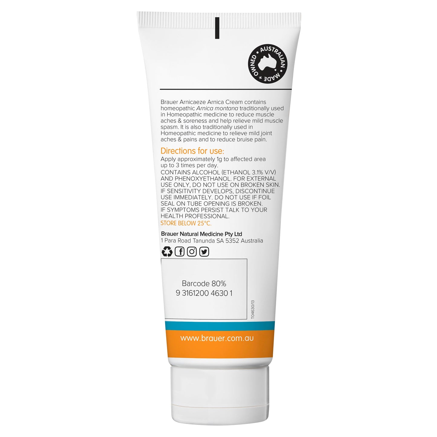 Brauer Arnicaeze Cream 100g