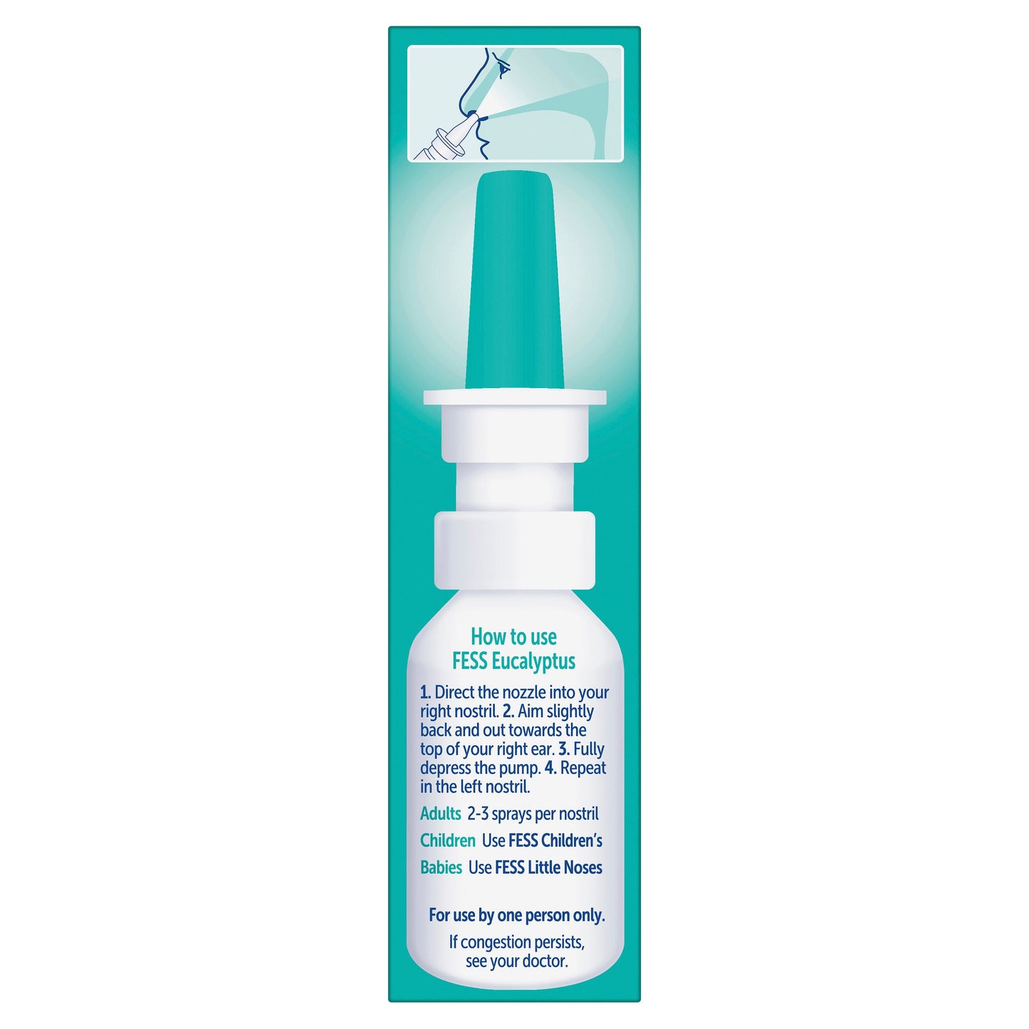 Fess Eucalyptus Nasal Spray 30ml