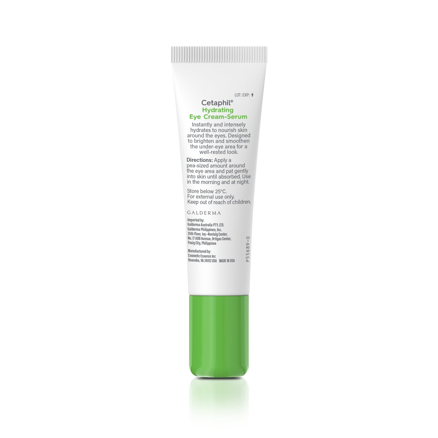 Cetaphil Hydrating Eye Cream-Serum With Hyaluronic Acid 14mL
