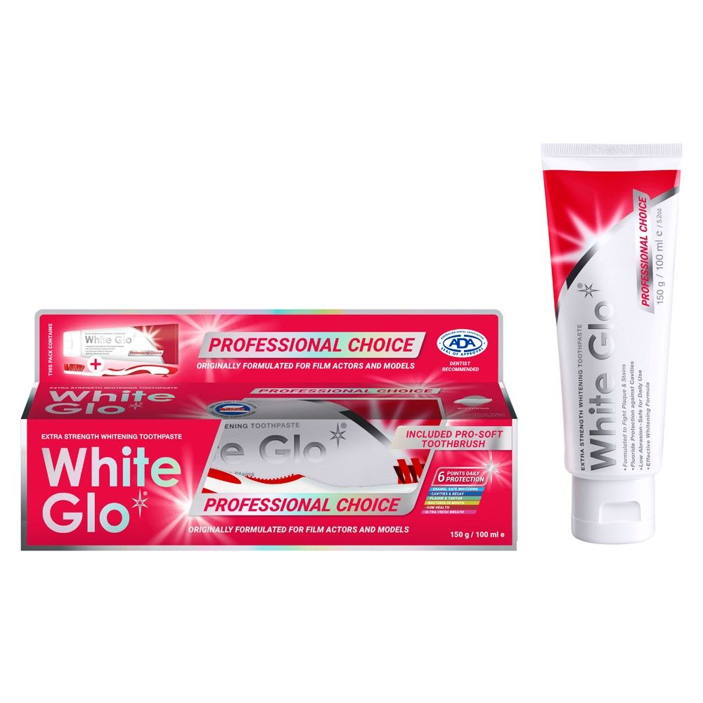 White Glo Toothpaste Professional Choice 150g