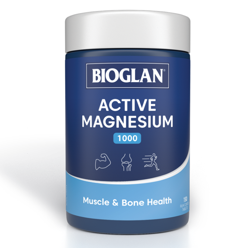Bioglan Active Magnesium 1000mg 150 Tablets