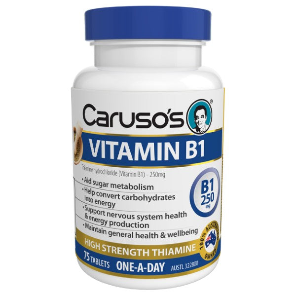 Caruso's Vitamin B1 75 Tablets