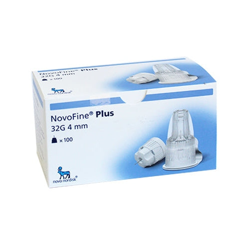 Novofine Plus Pen Needle 32g 4mm 100 Pack