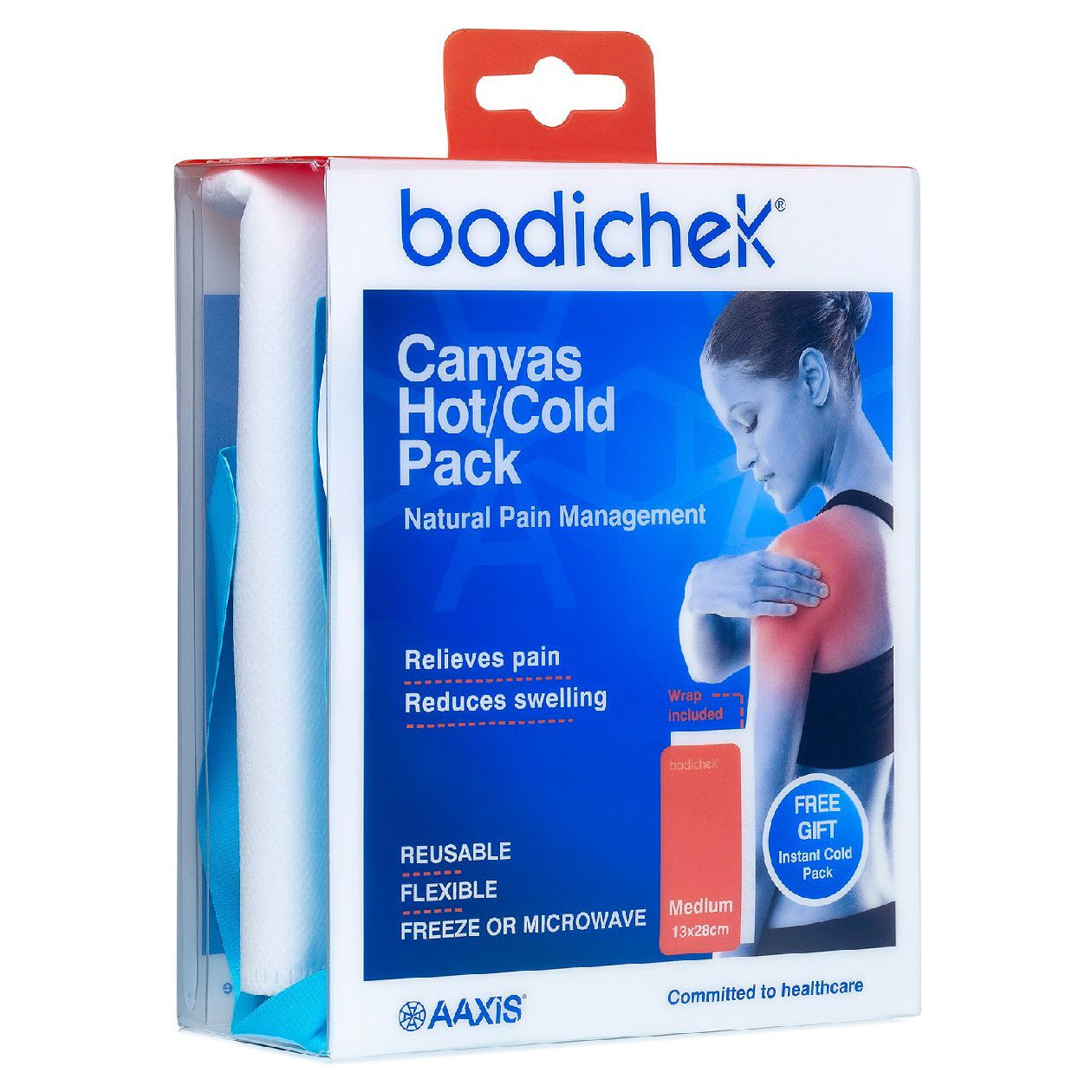 Bodichek Premium Shoulder and Neck Hot/cold Pack Reusable Nylon With Towel Bag