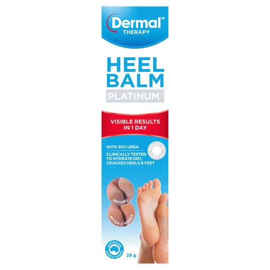 DERMAL THERAPY Heel Balm Platinum 28g