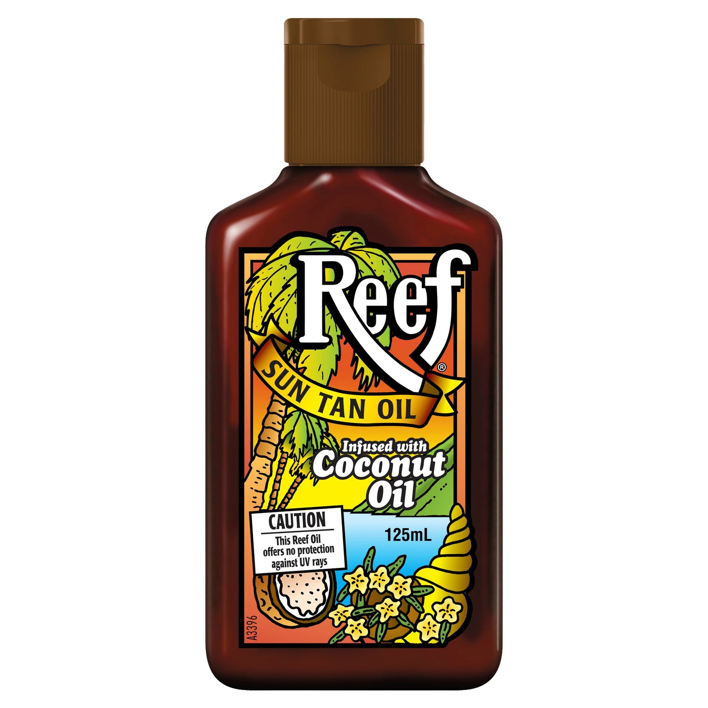 Reef Dark Sun Tan Coconut Oil No SPF 125ml