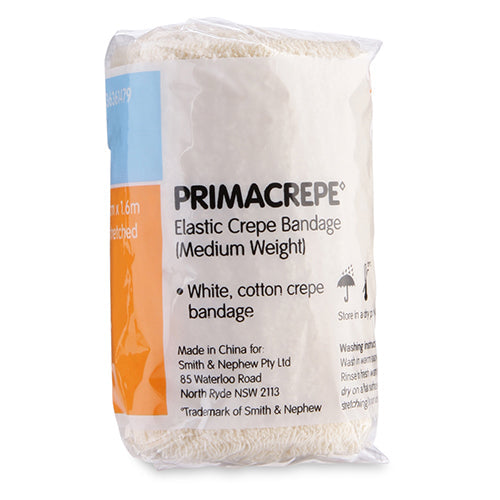 Primacrepe Medium White 7.5cm x 1.6m