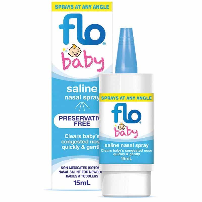 FLO Baby Saline Spray 15mL
