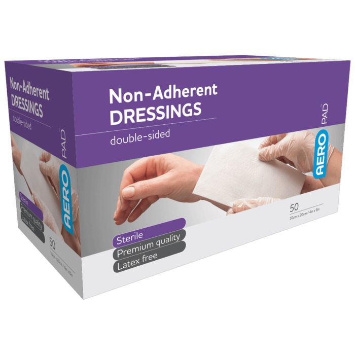 Aeropad Non-adherent Dressing 10 X 20cm 50pk