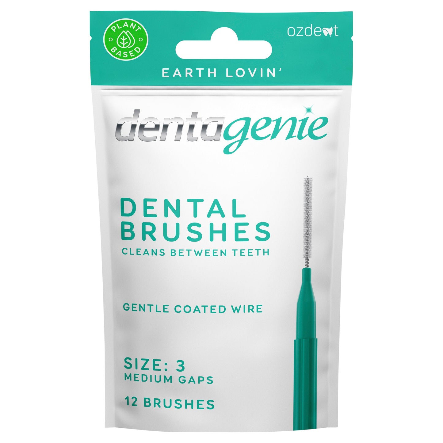 go2 Dentagenie Interdental Brush Moderate 12Pk