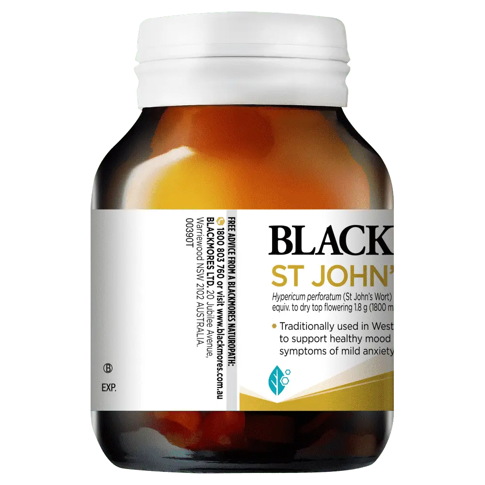 Blackmores St Johns Wort Mood Support 90 Tablets