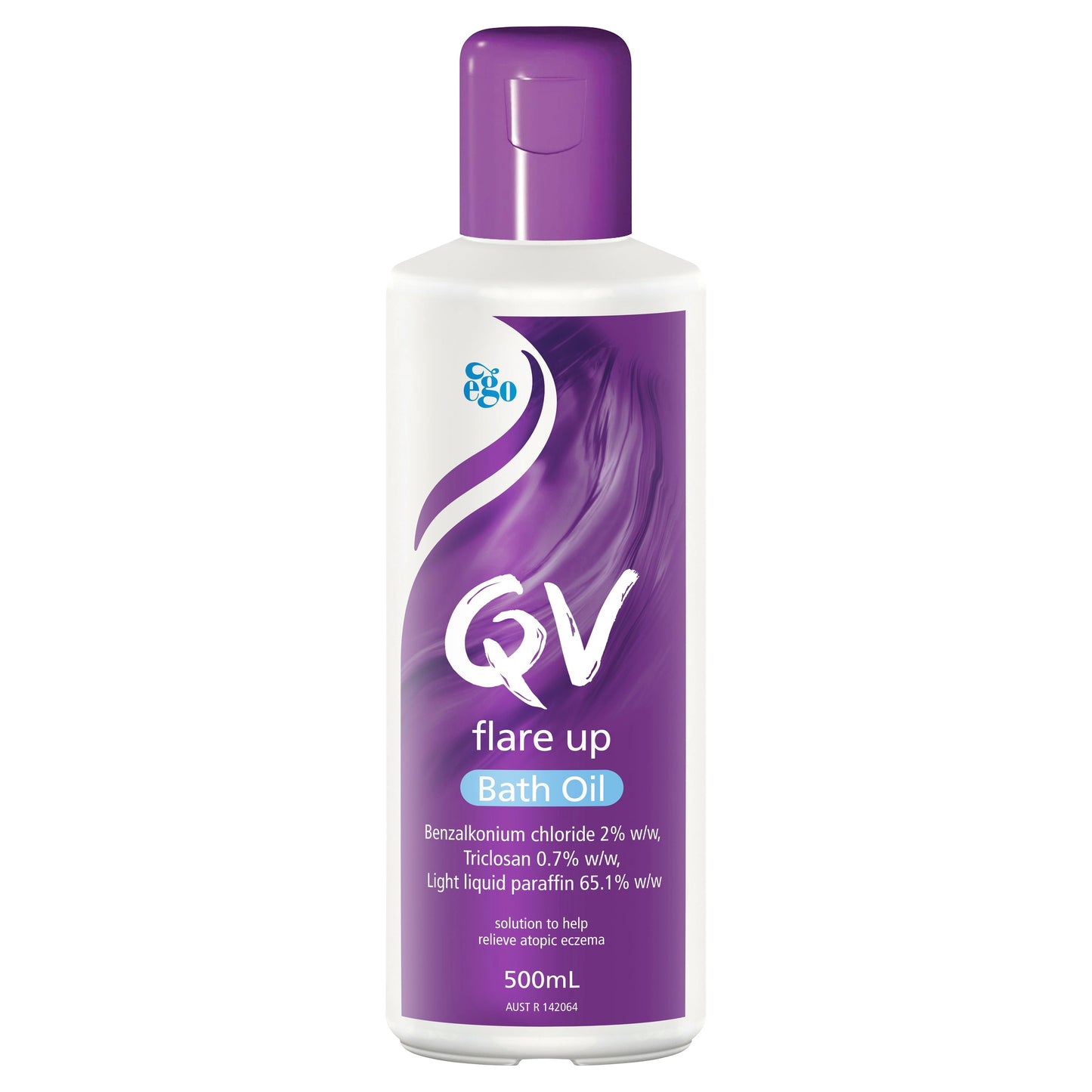 Ego Qv Flare Up Bath Oil 500ml for Eczema Prone Skin