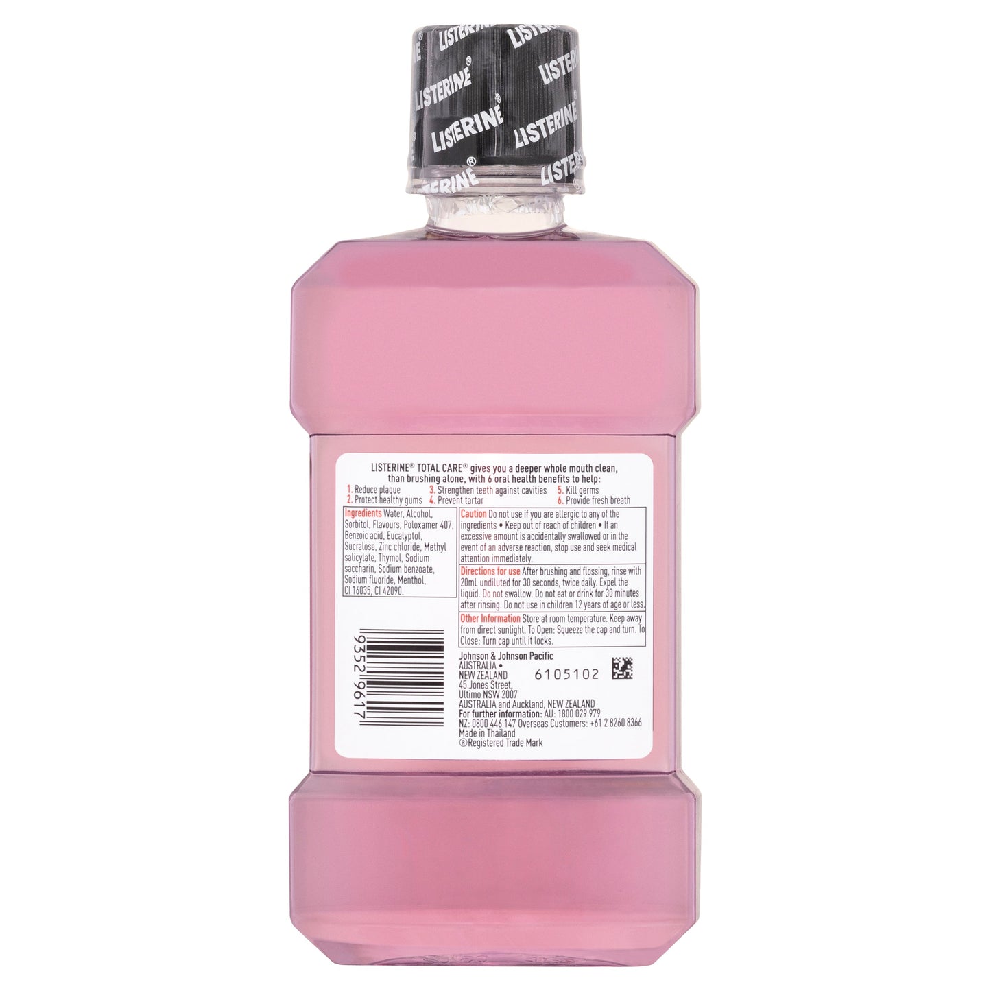 Listerine Mouthwash Total Care 250ml