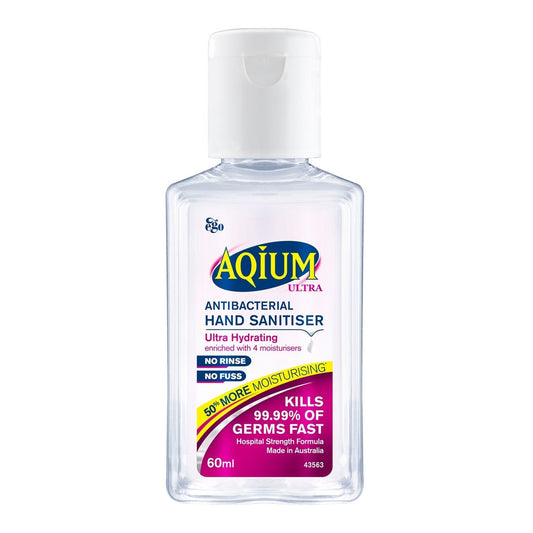 Ego Aqium Ultra Hand Sanitiser 60ml