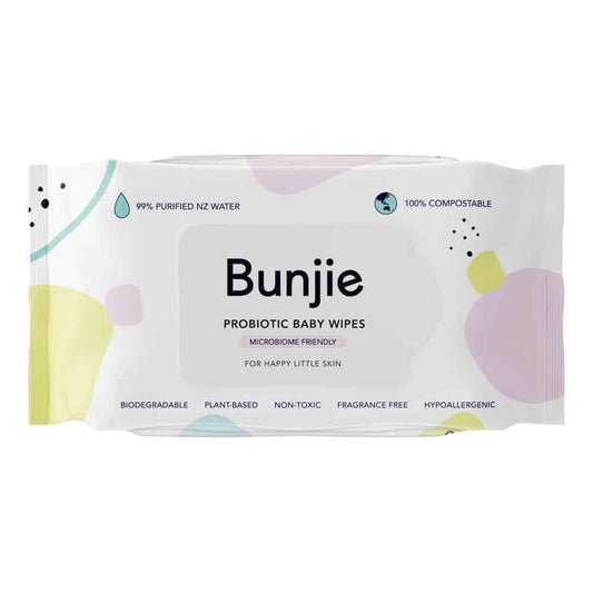 Bunjie Probiotic Baby Wipes 80s