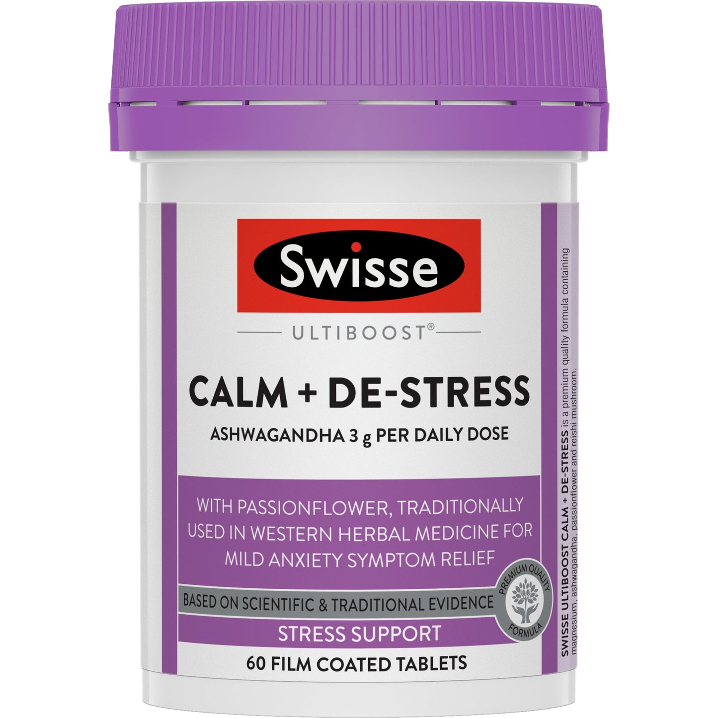 SWISSE ULTIBOOST ASHWAGANDA CALM+ 60PK