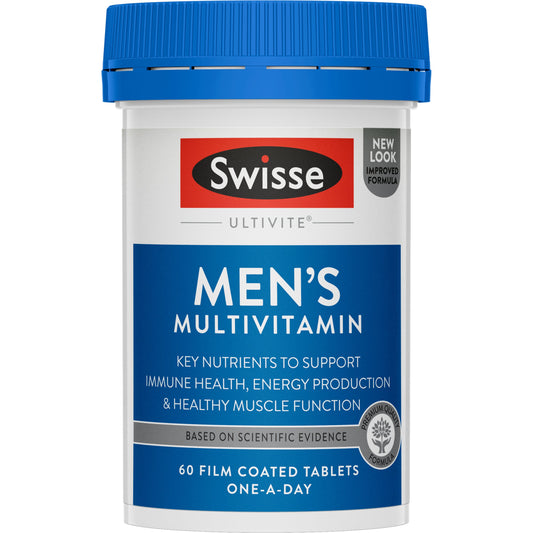 Swisse Men's Ultivite Multivitamin 60 Tablets