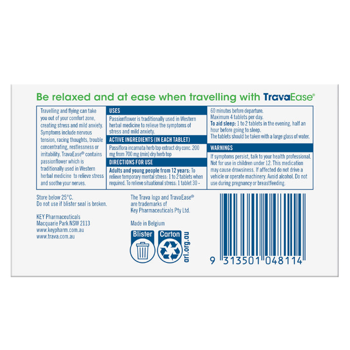 Travaease Passionflower 14tab