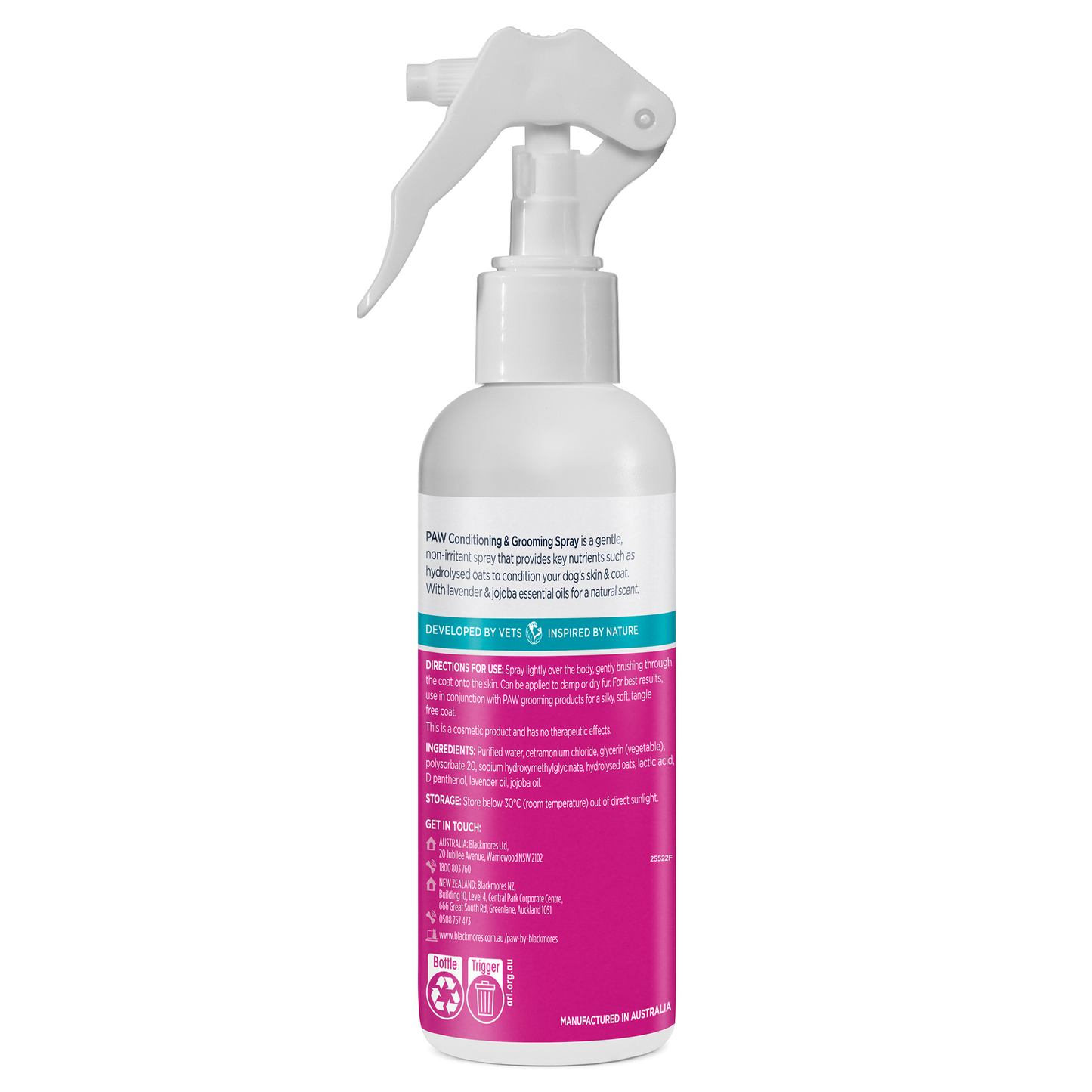 PAW BY BLACKMORES Conditioner & Groom Mist 200ml