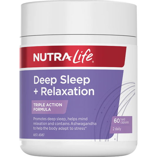 Nutra-Life Deep Sleep + Relaxation 60 caps
