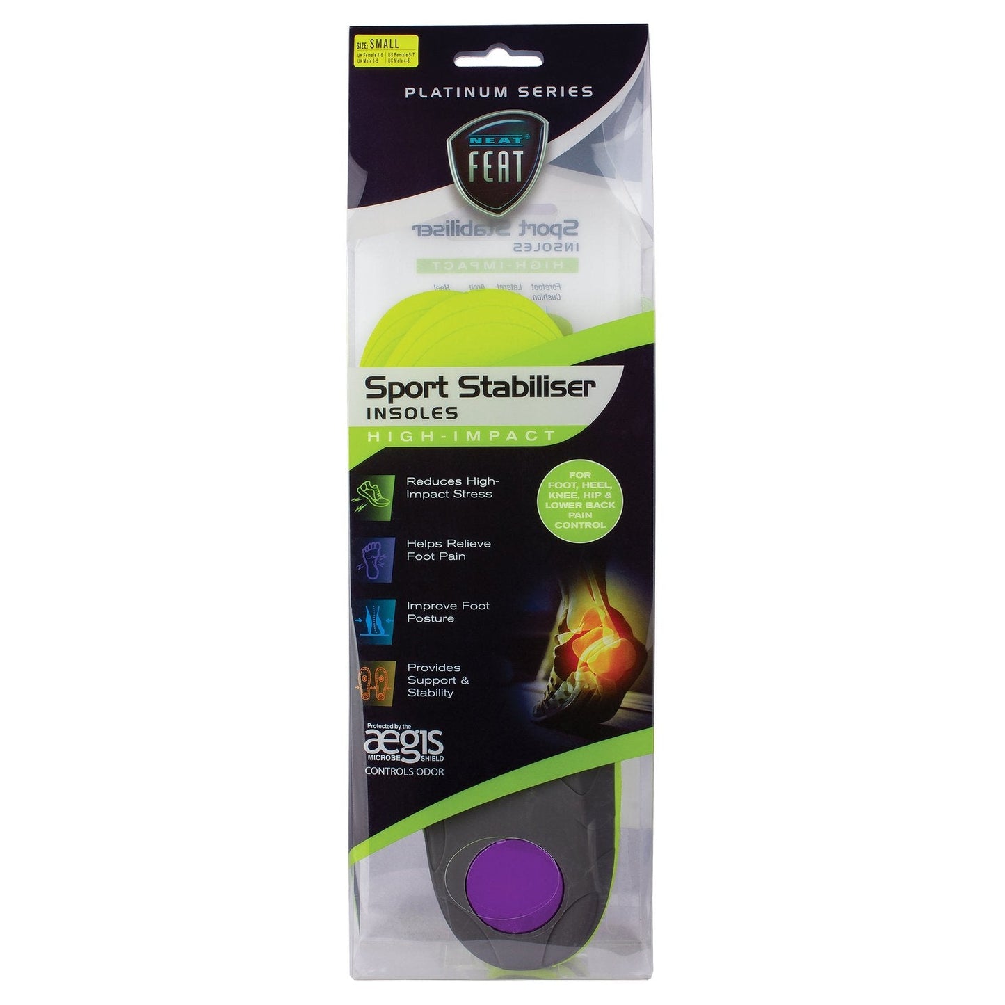 Neat Feat Sports Insoles Small
