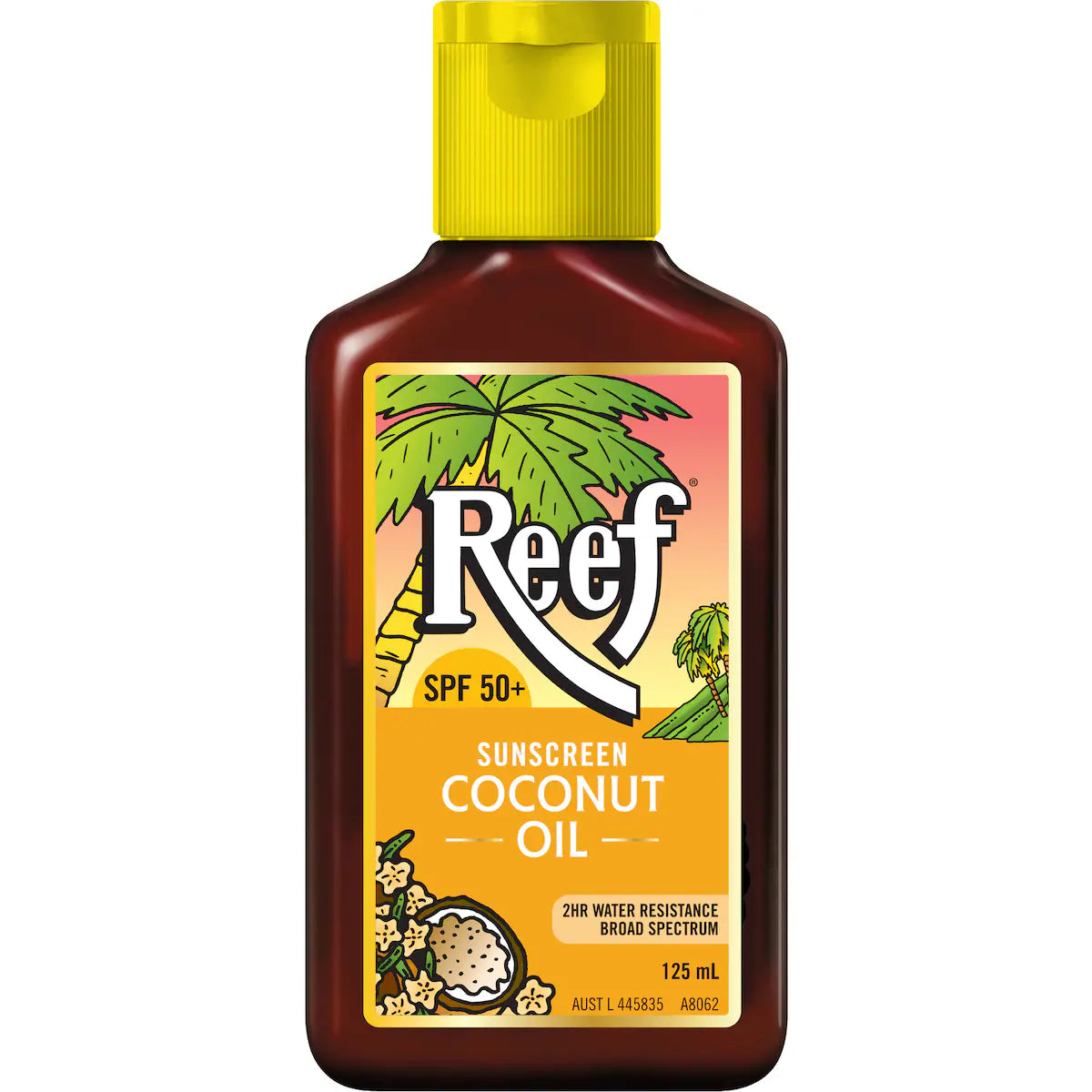 Reef Coconut Sunscreen Oil SPF 50+ 125mL