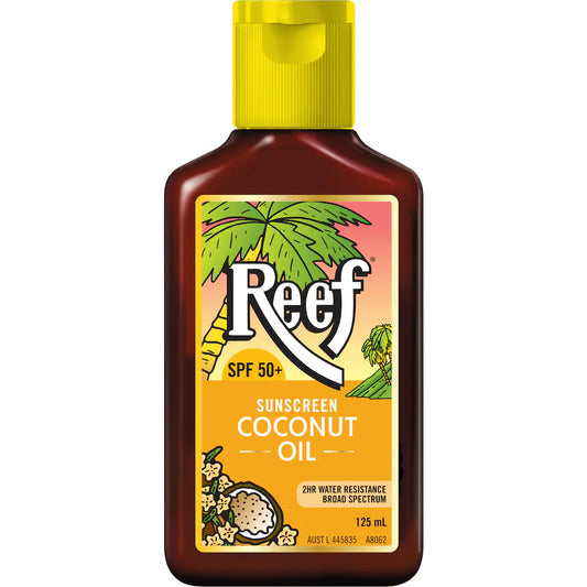 Reef Coconut Sunscreen Oil SPF 50+ 125mL