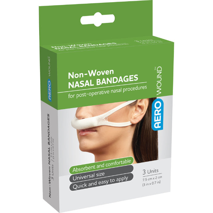 Aero Nasal Sling Bandage 3 Pack