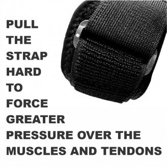 Body Assist Sports Tennis Elbow Band With Pressure Pad Blk One Size