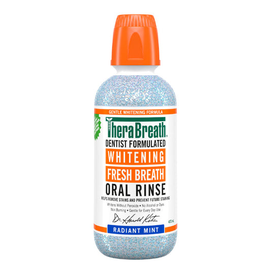 Therabreath Oral Rinse Whitening 473ml