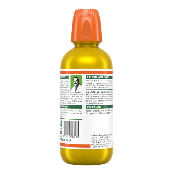 Therabreath Oral Rinse Deep Clean 473ml