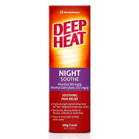 DEEP HEAT NIGHT SOOTHE 100g