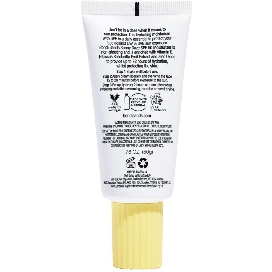 Bondi Sands Everyday Skincare Sunny Daze SPF 50 Moisturiser 50g